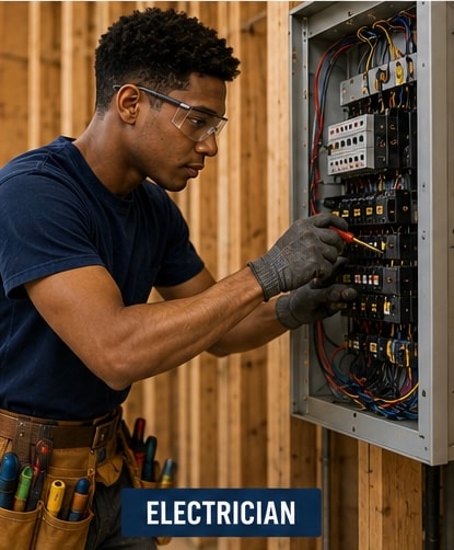 Electrician — career development opportunity