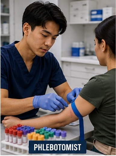 Phlebotomist — career development opportunity